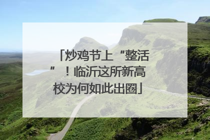 炒鸡节上“整活”！临沂这所新高校为何如此出圈