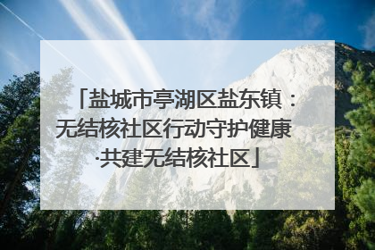 盐城市亭湖区盐东镇：无结核社区行动守护健康 ·共建无结核社区