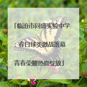 临汾市同盛实验中学：春日球类激战落幕 青春荣耀热血绽放