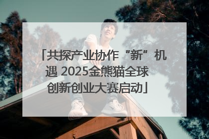 共探产业协作“新”机遇 2025金熊猫全球创新创业大赛启动