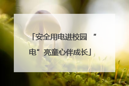 安全用电进校园 “电”亮童心伴成长