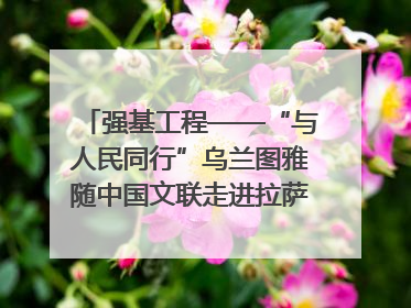 强基工程——“与人民同行”乌兰图雅随中国文联走进拉萨 庆祝西藏自治区成立60周年