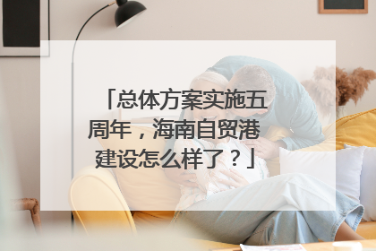 总体方案实施五周年，海南自贸港建设怎么样了？