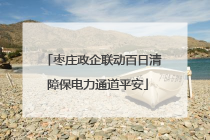 枣庄政企联动百日清障保电力通道平安