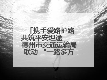 携手爱路护路 共筑平安坦途——德州市交通运输局联动 “一路多方” 开展路政宣传月活动