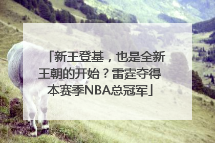 新王登基，也是全新王朝的开始？雷霆夺得本赛季NBA总冠军