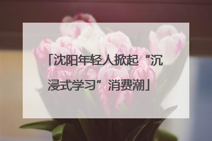 沈阳年轻人掀起“沉浸式学习”消费潮