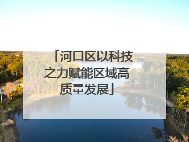 河口区以科技之力赋能区域高质量发展