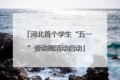 河北首个学生“五一”劳动周活动启动