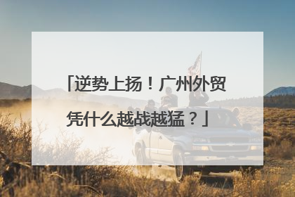 逆势上扬！广州外贸凭什么越战越猛？