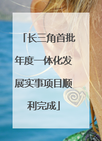 长三角首批年度一体化发展实事项目顺利完成