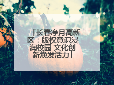 长春净月高新区：版权意识浸润校园 文化创新焕发活力
