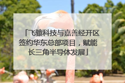 飞骧科技与嘉善经开区签约华东总部项目，赋能长三角半导体发展