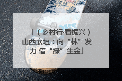 （乡村行·看振兴）山西襄垣：向“林”发力 借“绿”生金