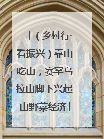 （乡村行·看振兴）靠山吃山，赛罕乌拉山脚下兴起山野菜经济