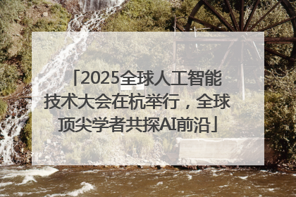 2025全球人工智能技术大会在杭举行，全球顶尖学者共探AI前沿