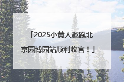 2025小黄人趣跑北京园博园站顺利收官！