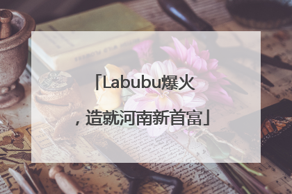 Labubu爆火，造就河南新首富