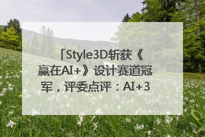 Style3D斩获《赢在AI+》设计赛道冠军，评委点评：AI+3D技术世界第一